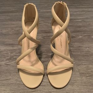 Tan Chinese Laundry Heels